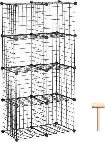 Wire cube storage - storage,, 8-cube