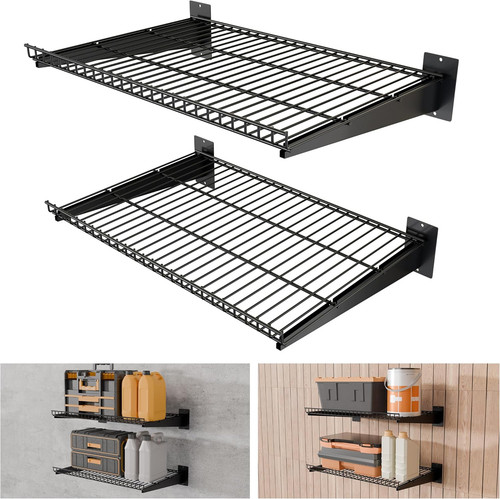 Garage wall shelving pack - garage,